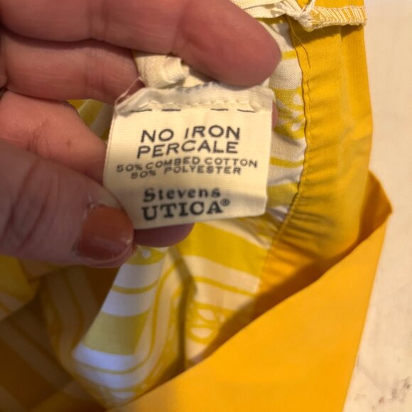 Vintage Harvest Gold Striped‎ Pillowcase by Utica Stevens - Picture 6 of 6